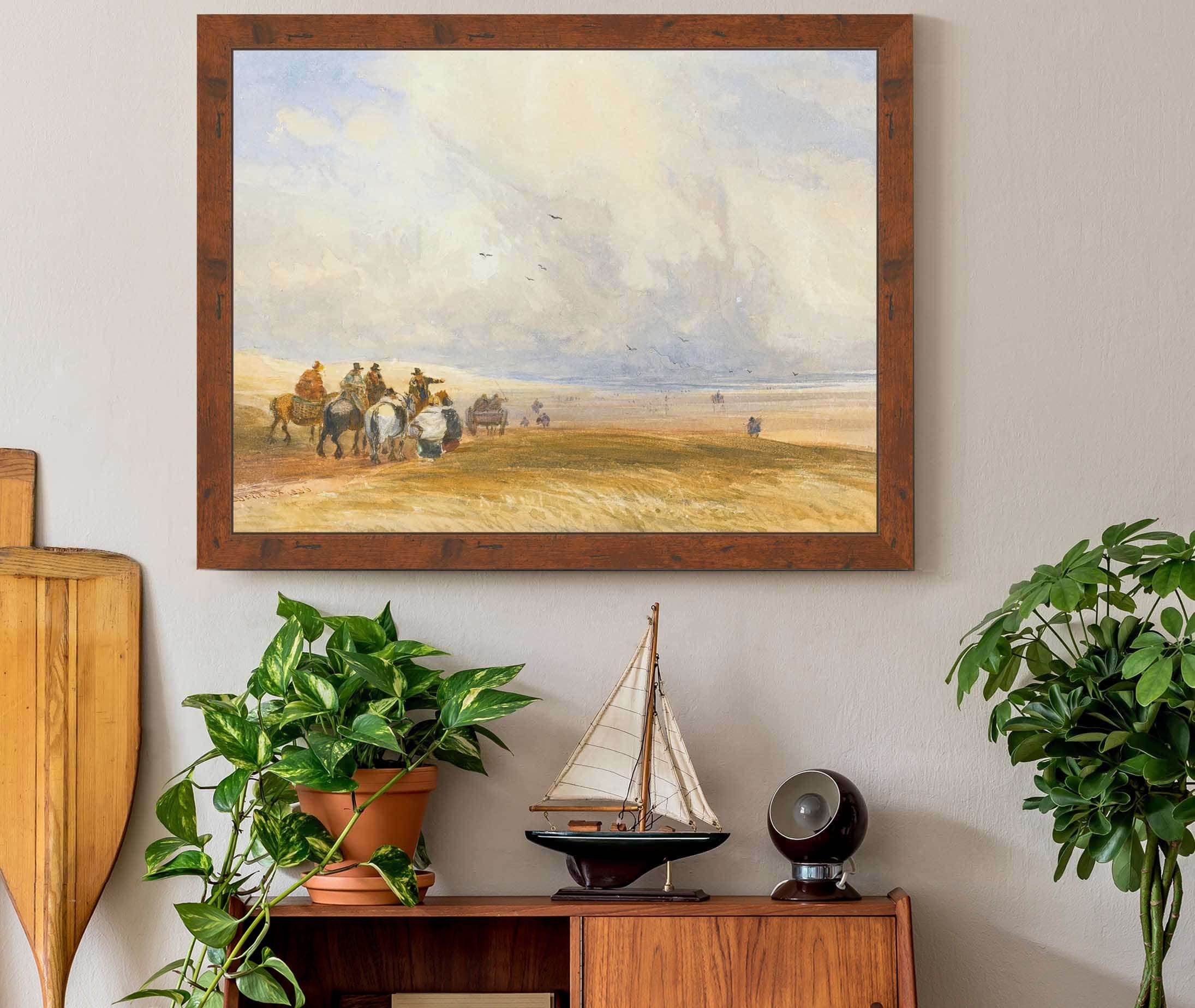 Ulverstone Sands Cumbria by David Cox - Image 3