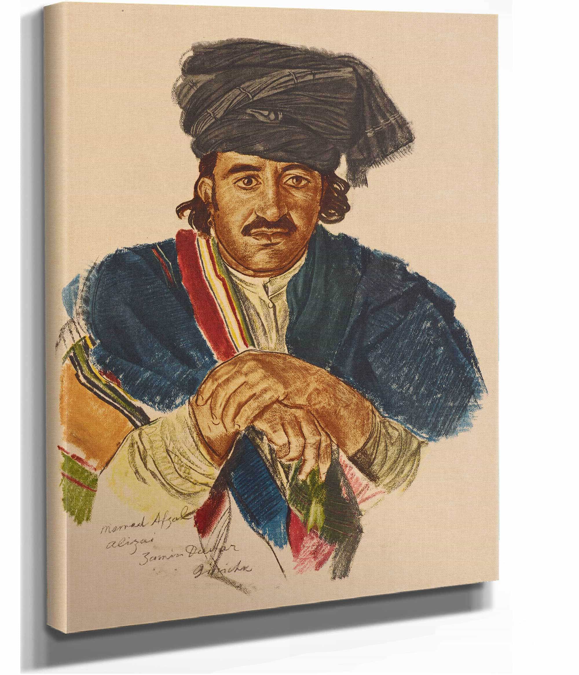 Un Notable Afghan Guirichk by Alexander Evgenievich Yakovlev - Image 2