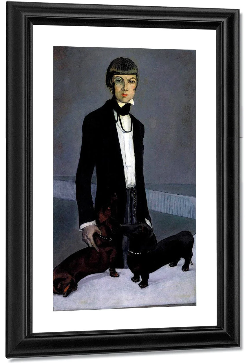 Una Troubridge 1924 By Romaine Brooks - Image 3
