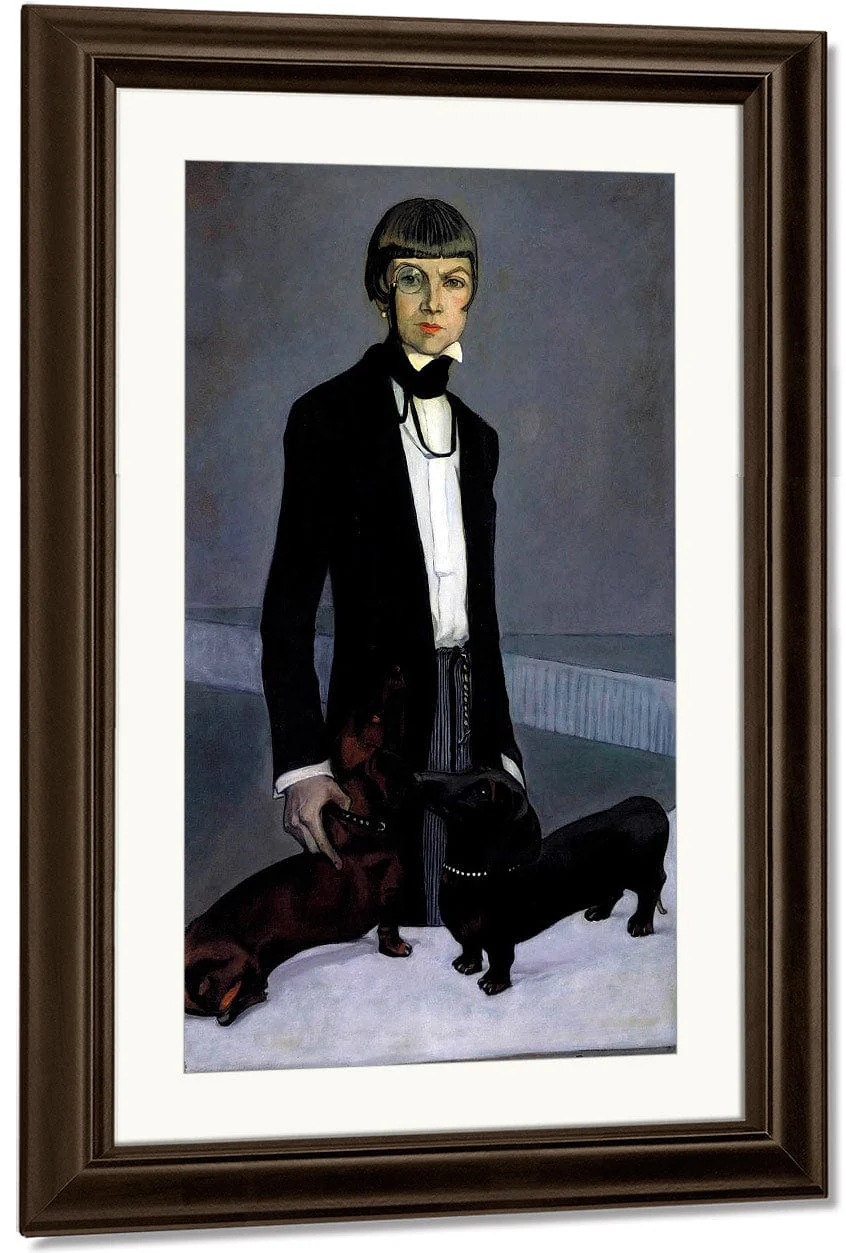 Una Troubridge 1924 By Romaine Brooks - Image 4