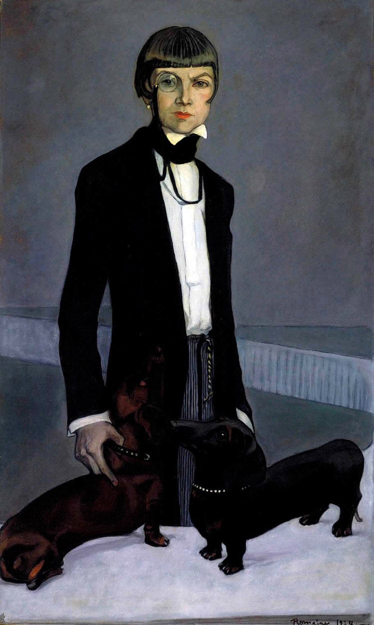 Una Troubridge 1924 By Romaine Brooks - Image 6
