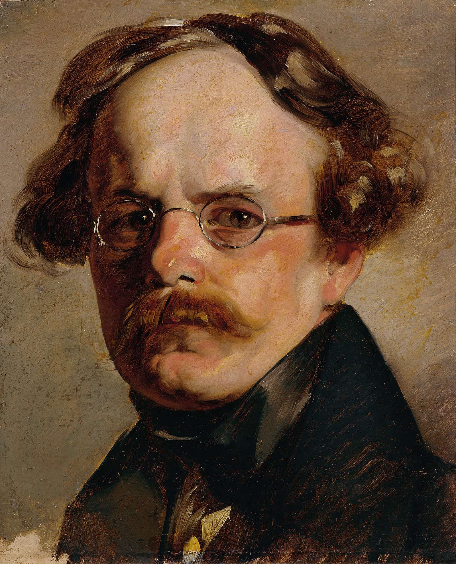 Unbekannter Mann by Friedrich Von Amerling