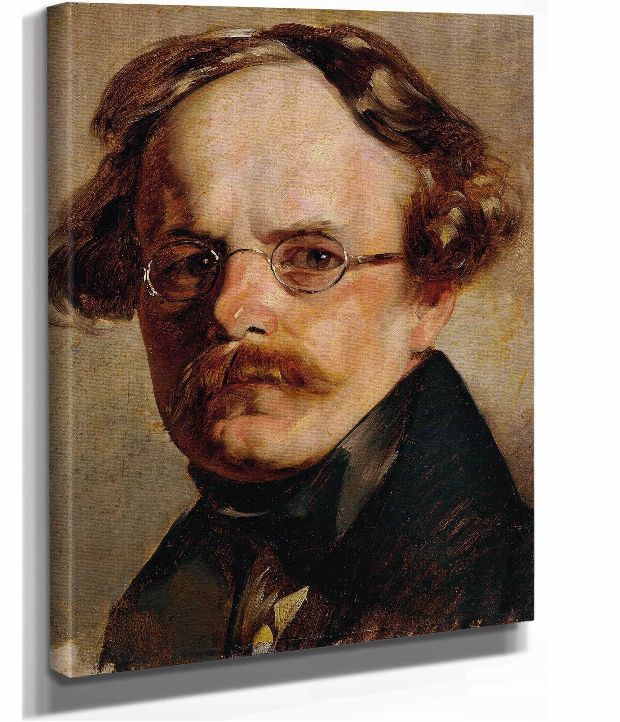 Unbekannter Mann by Friedrich Von Amerling - Image 2
