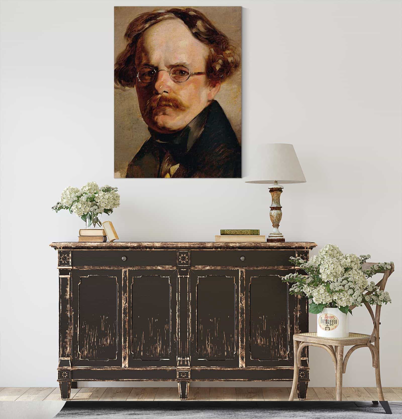 Unbekannter Mann by Friedrich Von Amerling - Image 4