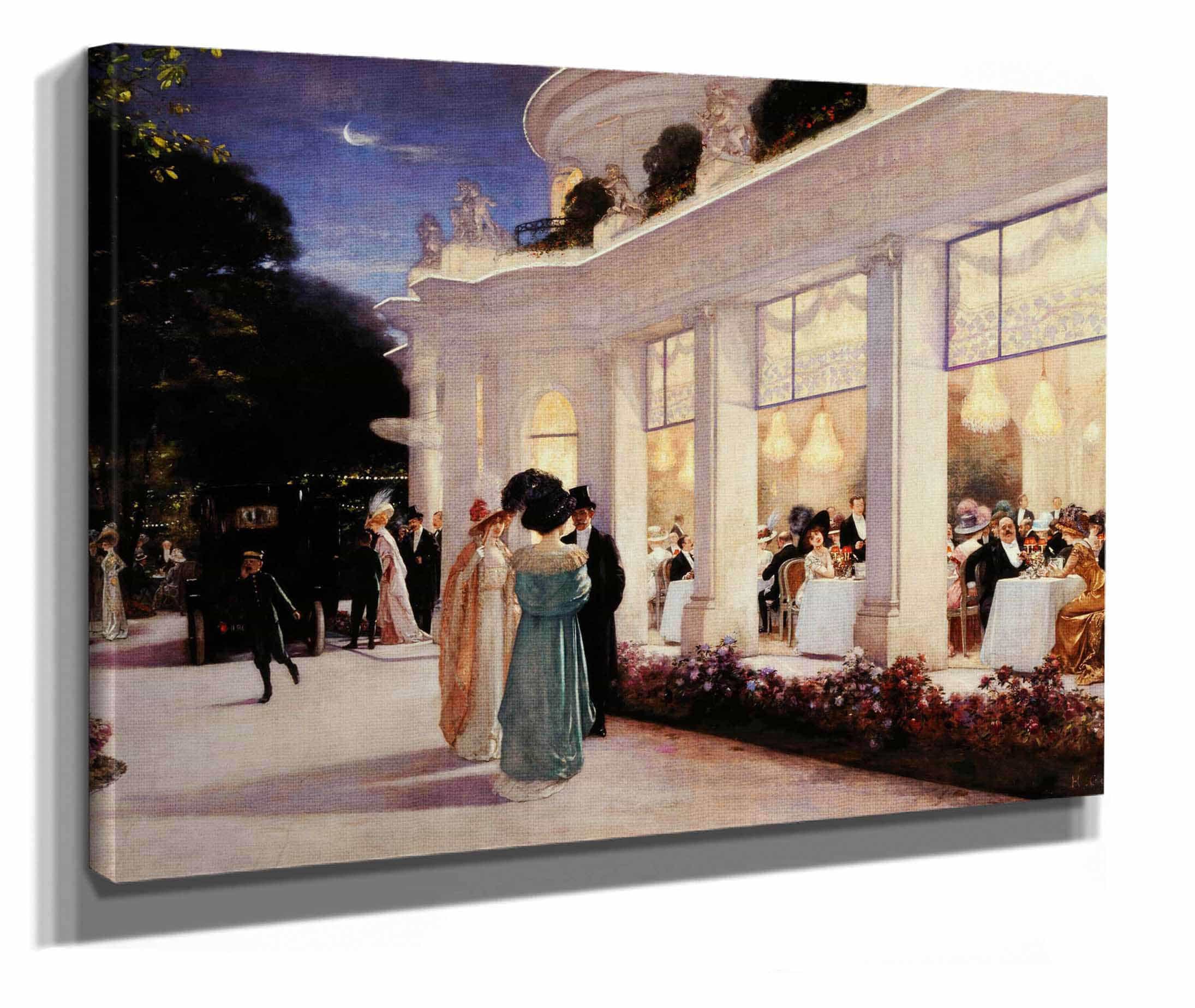 Une Soiree Au Pre Catelan by Henri Gervex - Image 2