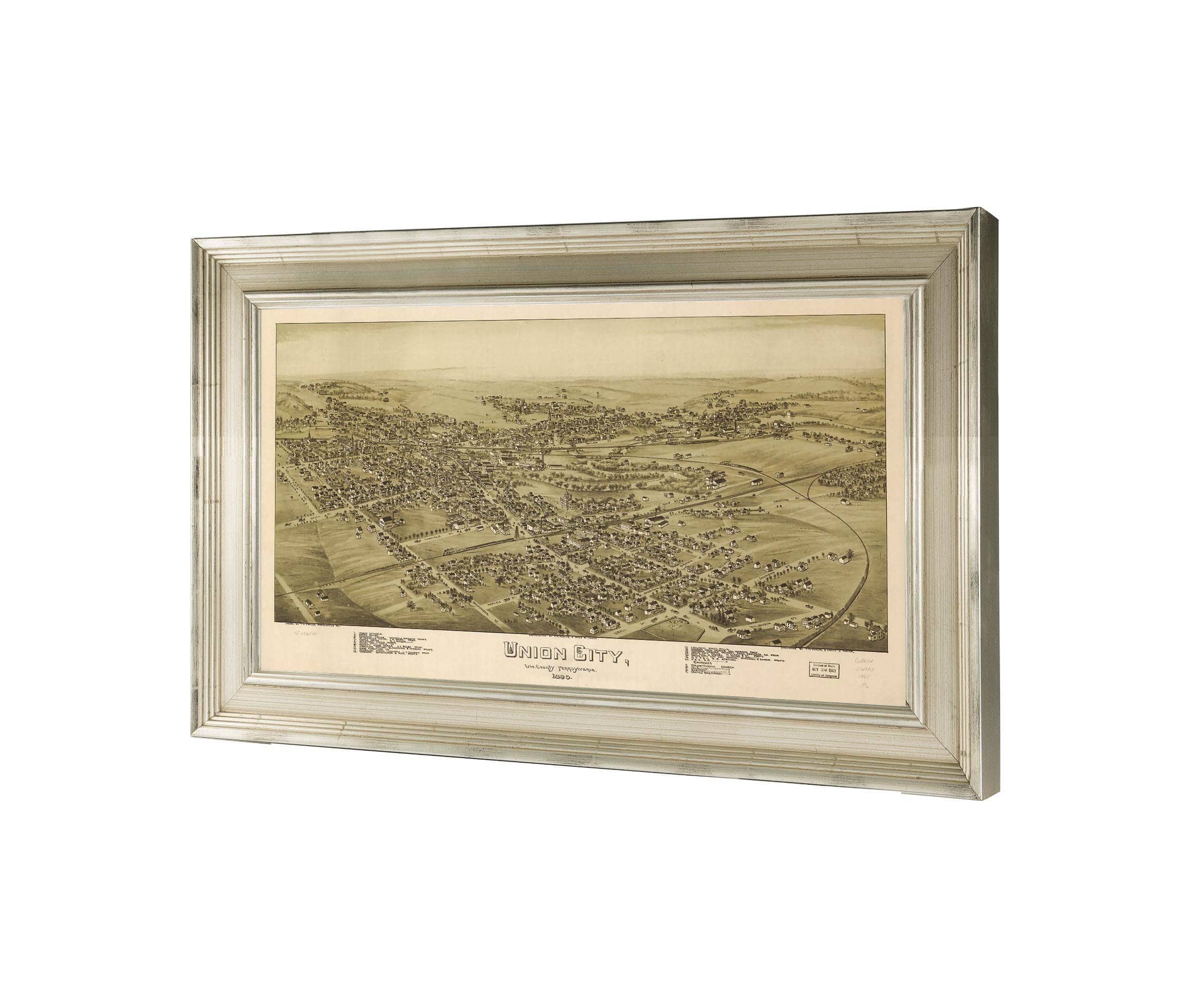 Union City Erie County Pennsylvania 1895 State Of Pennsylvania - Image 3