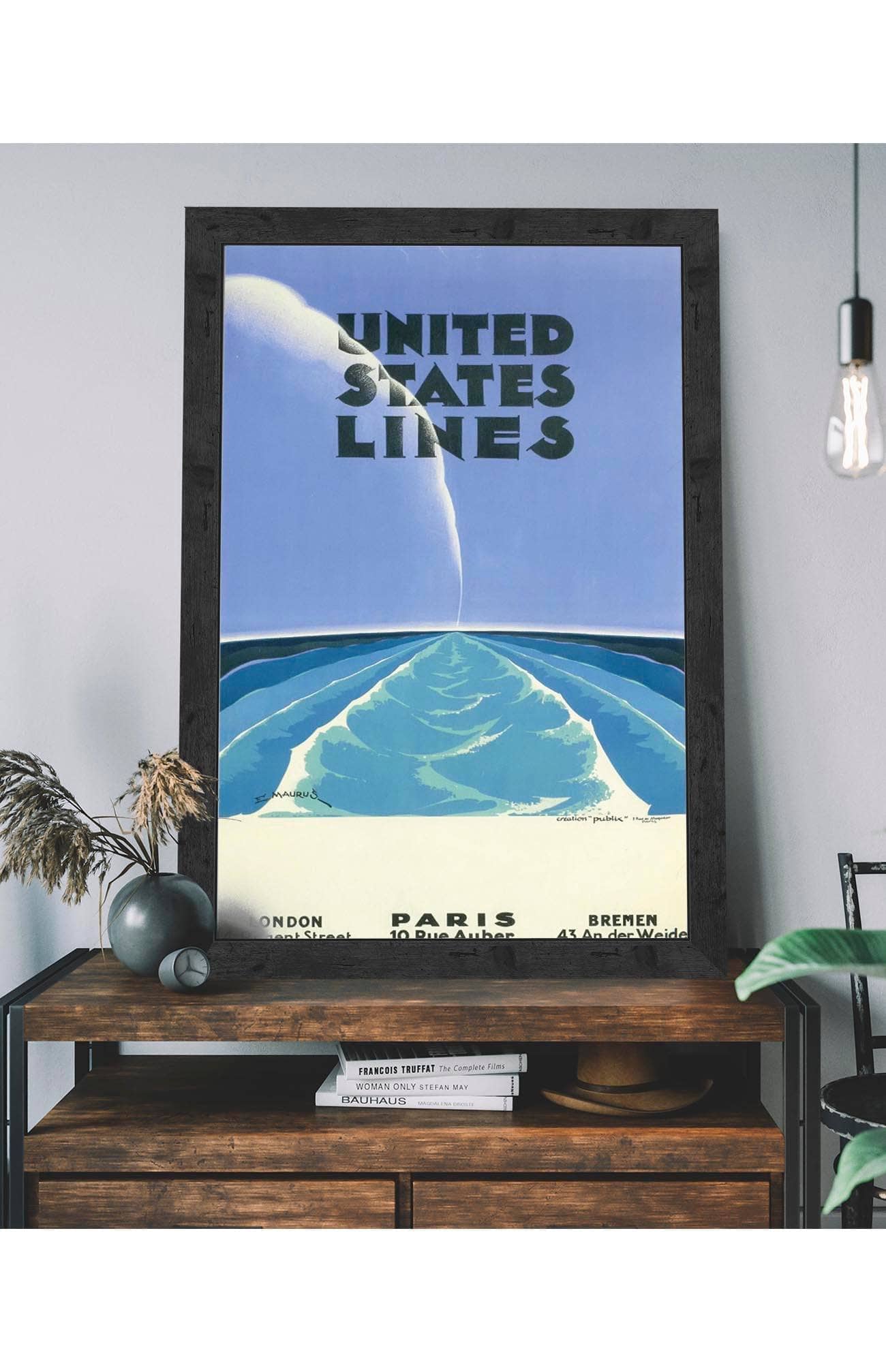 United States Lines - London - Paris - Bremen - Image 3
