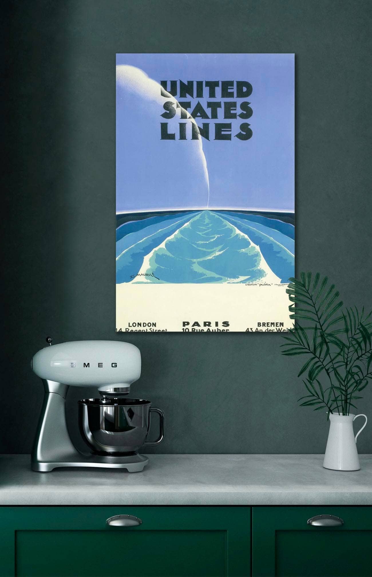 United States Lines - London - Paris - Bremen - Image 4