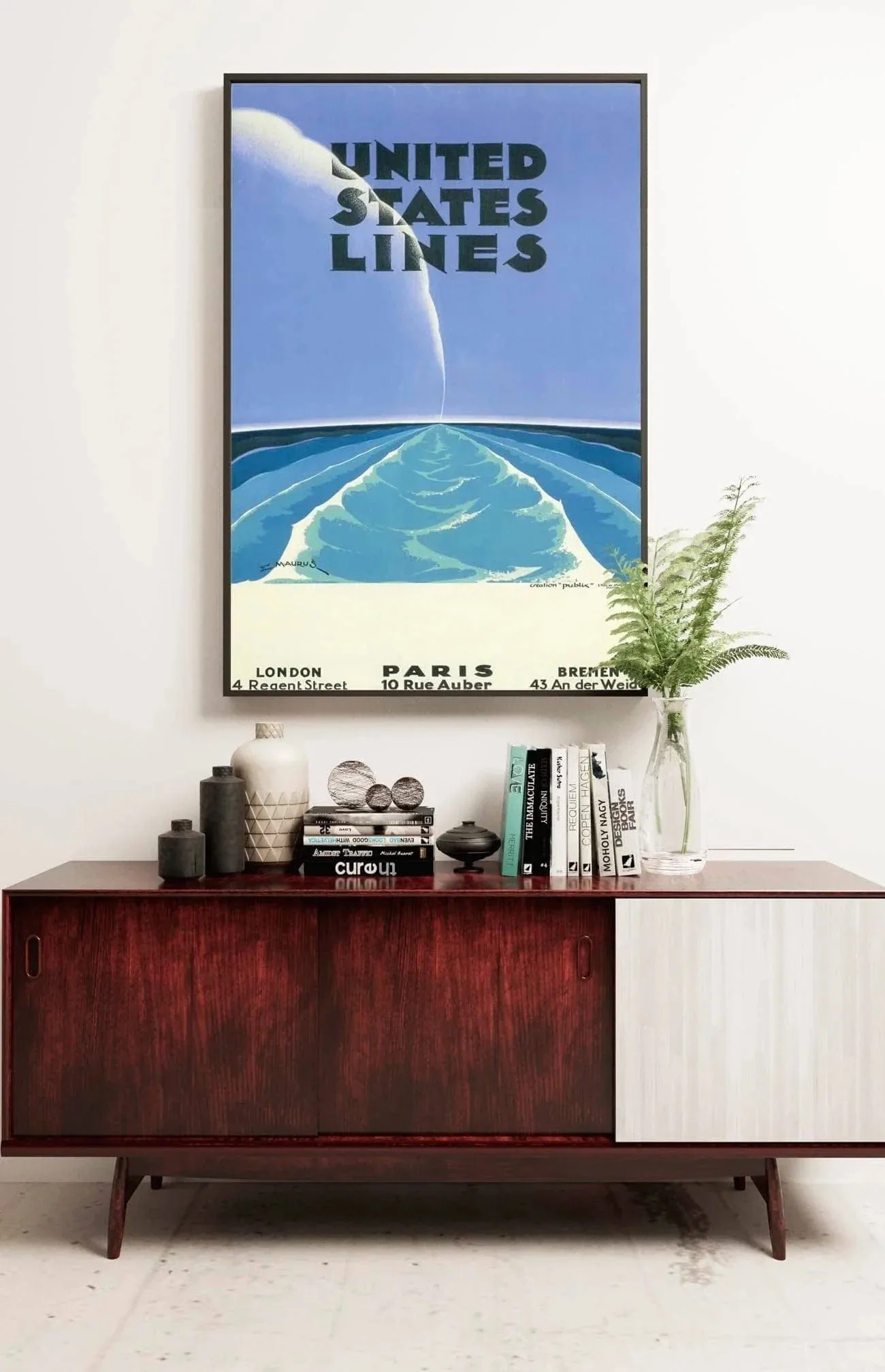 United States Lines - London - Paris - Bremen - Image 5