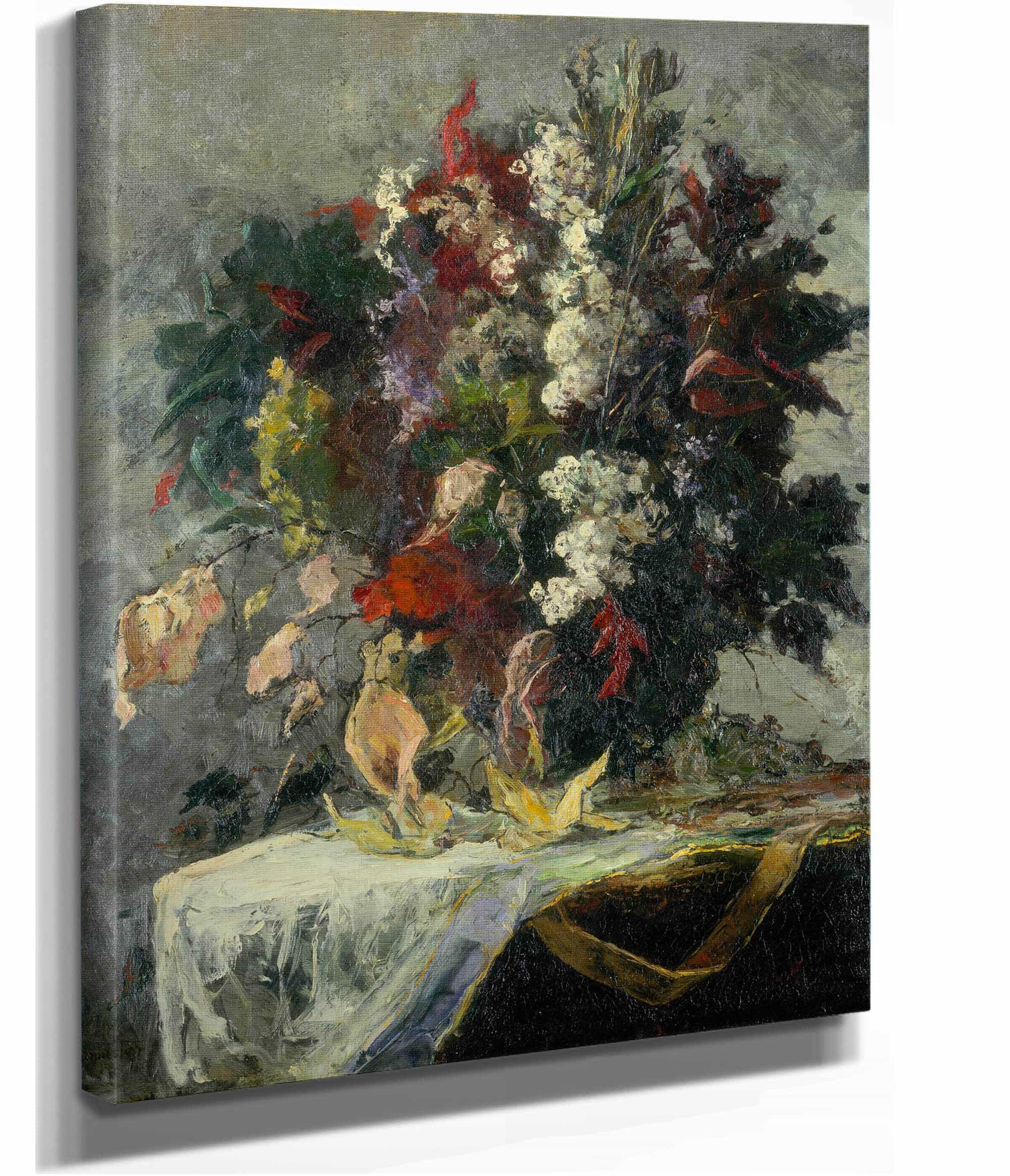 Untitled Floral Still Life by Edward Mitchell Bannister - Image 2