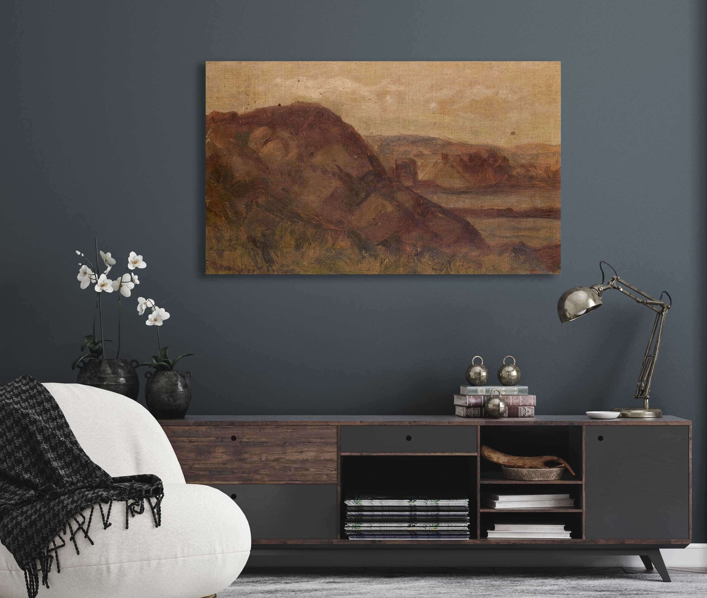 Untitled Landscape With Rocks by Edward Mitchell Bannister - Image 5