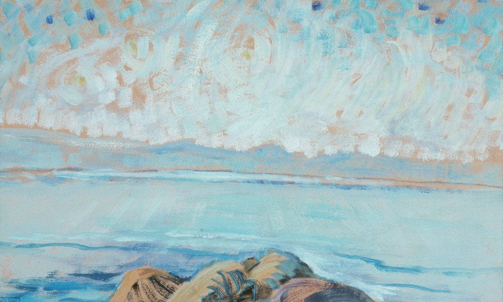 Untitled Seascape 1935 By Emily Carr - Image 7