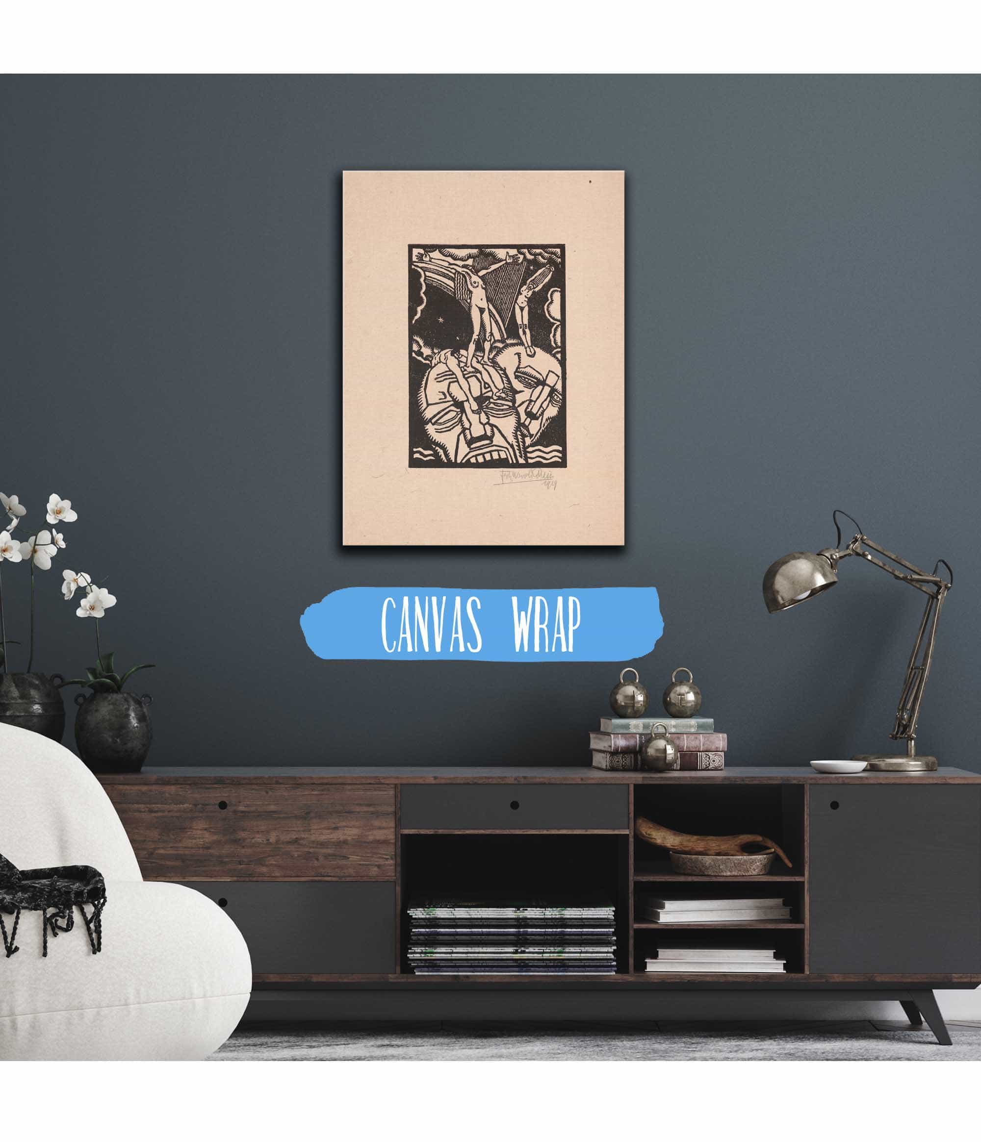 Untitled Woodcut Print by Winold Reiss - Image 3