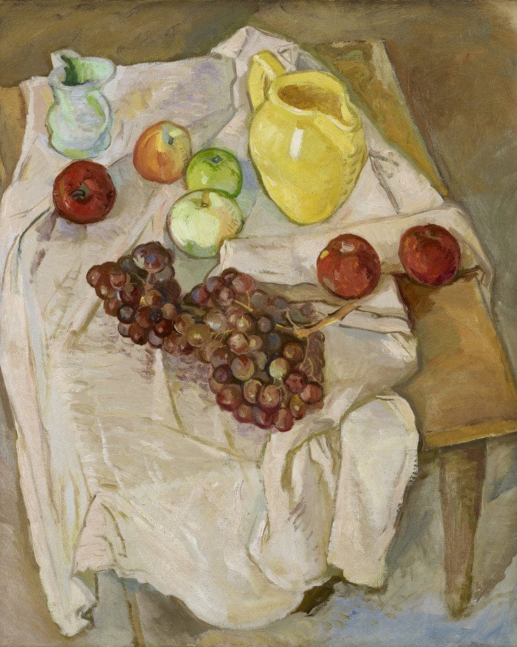Untitled [Yellow Pitcher Apples And Grapes] By Pierre Daura - Image 5
