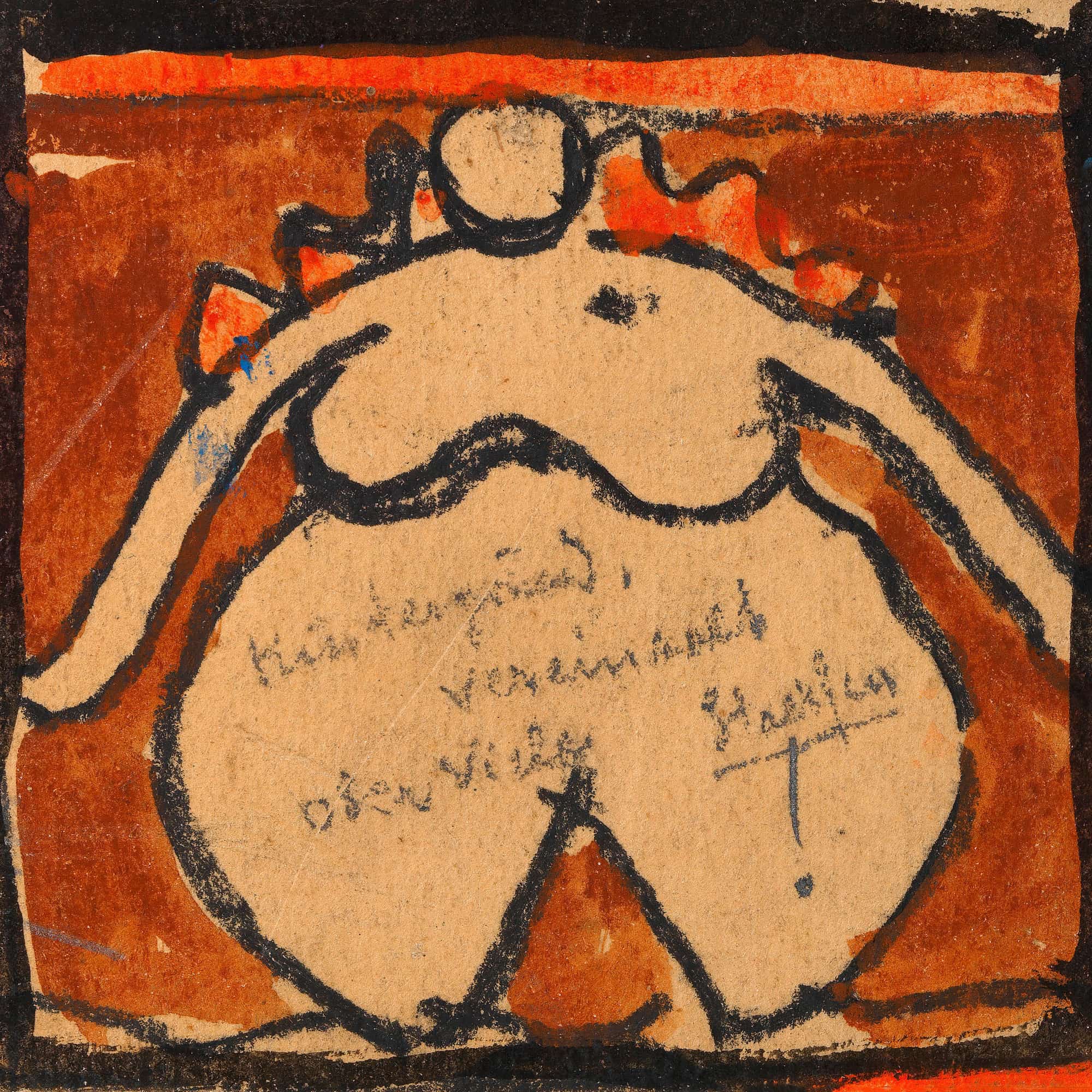 Uppiger Weiblicher Akt by Egon Schiele - Image 4