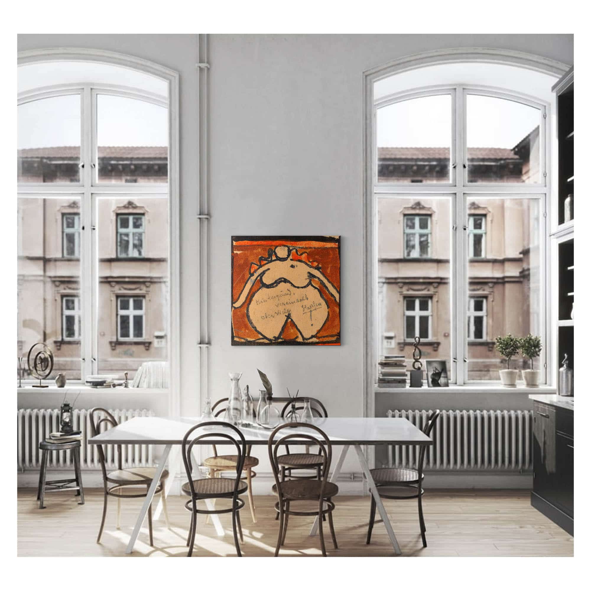 Uppiger Weiblicher Akt by Egon Schiele - Image 6