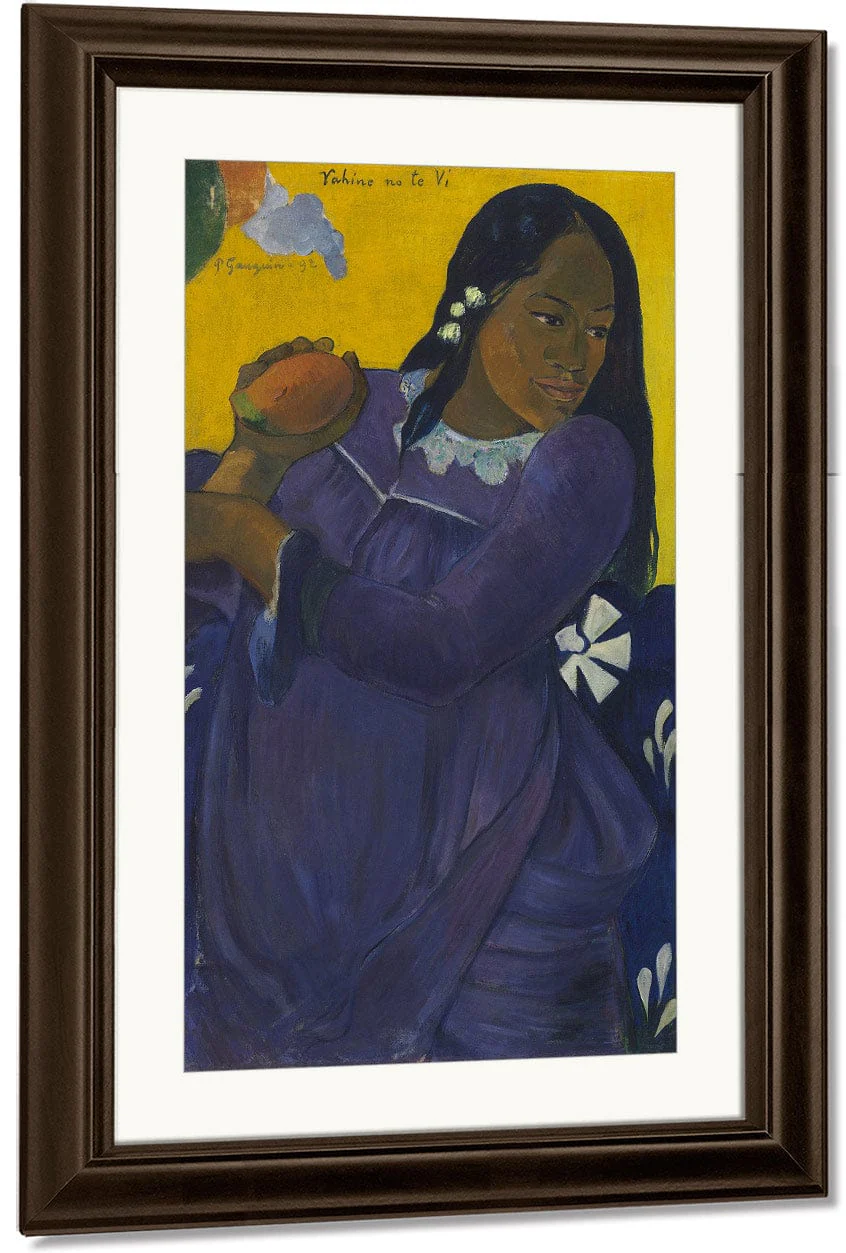 Vahine No Te Vi (Woman Of The Mango) By Eugene Henri Paul Gauguin - Image 3