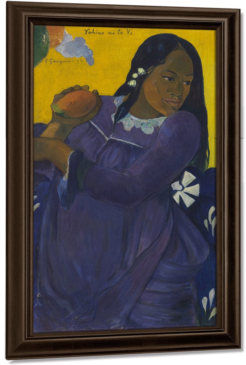Vahine No Te Vi (Woman Of The Mango) By Eugene Henri Paul Gauguin - Image 4