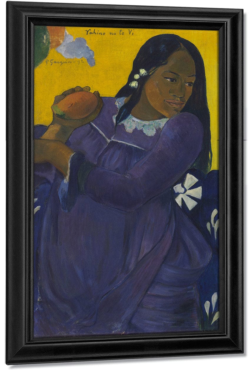 Vahine No Te Vi (Woman Of The Mango) By Eugene Henri Paul Gauguin - Image 6