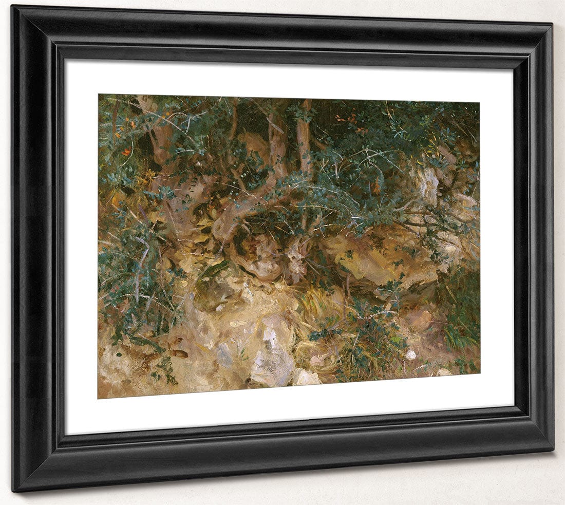 Valdemosa, Majorca Thistles And Herbage On A Hillside By John Singer Sargent - Image 2