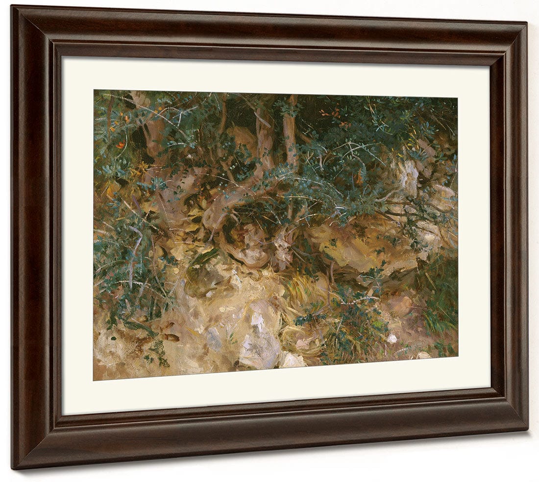 Valdemosa, Majorca Thistles And Herbage On A Hillside By John Singer Sargent - Image 3