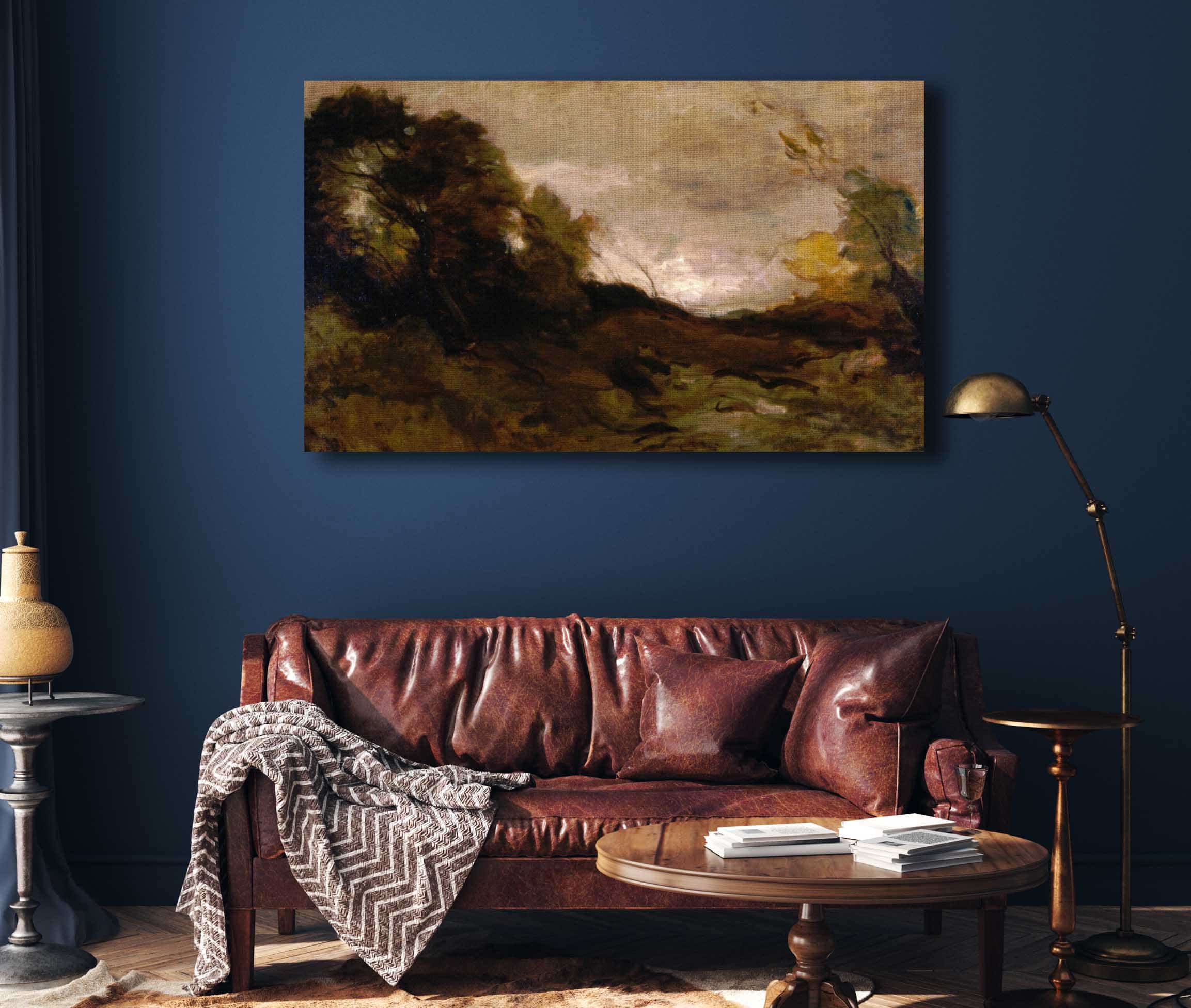 Vallee Solitaire   by Jean Baptiste Camille Corot - Image 4