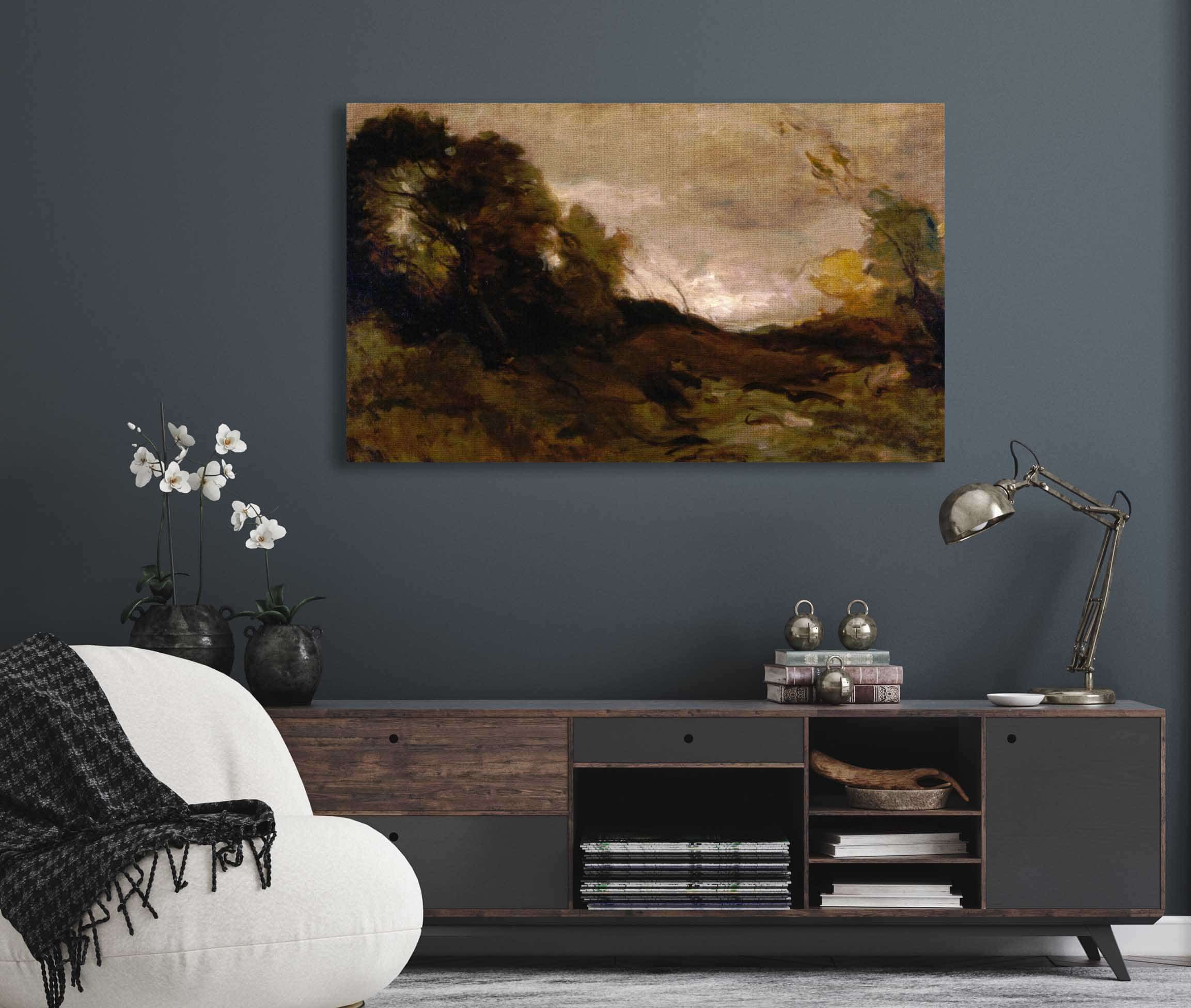 Vallee Solitaire   by Jean Baptiste Camille Corot - Image 5