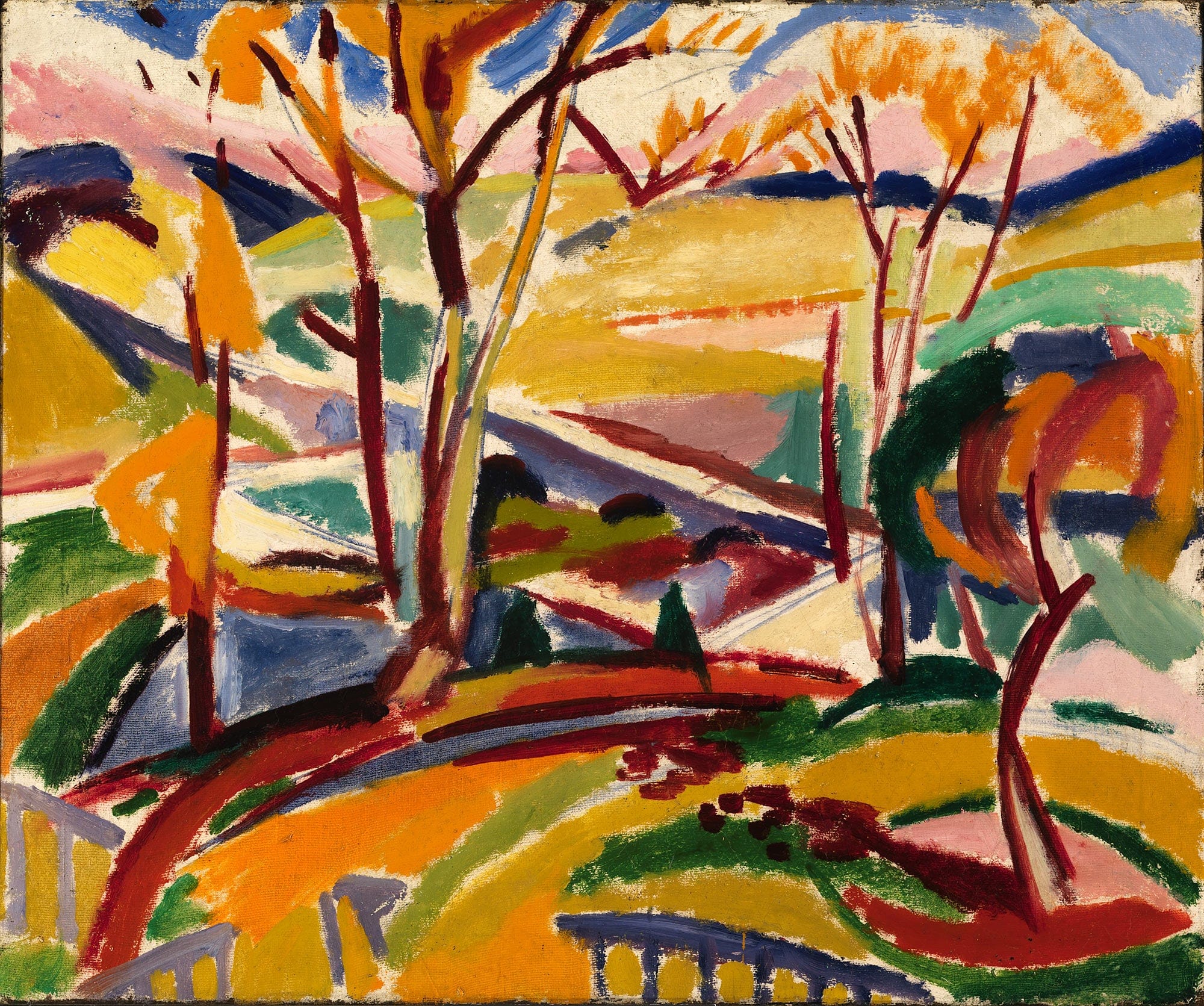 Valley Falls I by Henry Lyman Sayen