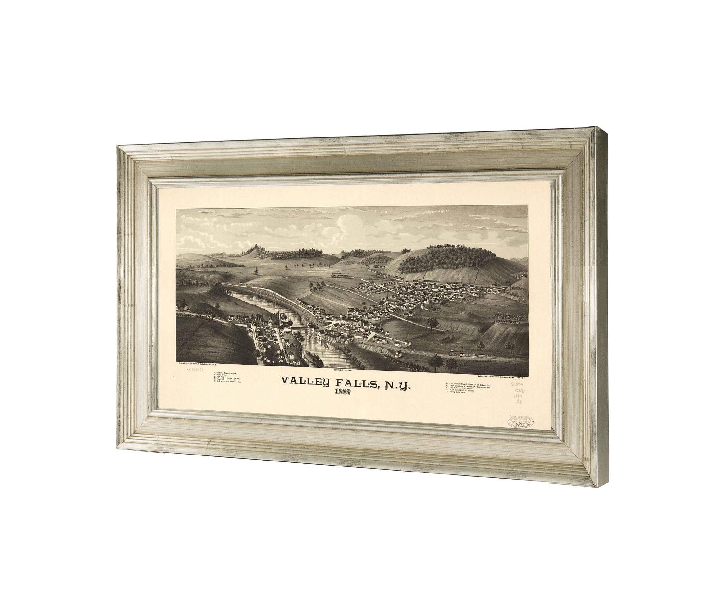 Valley Falls Ny 1887 State Of New York - Image 3