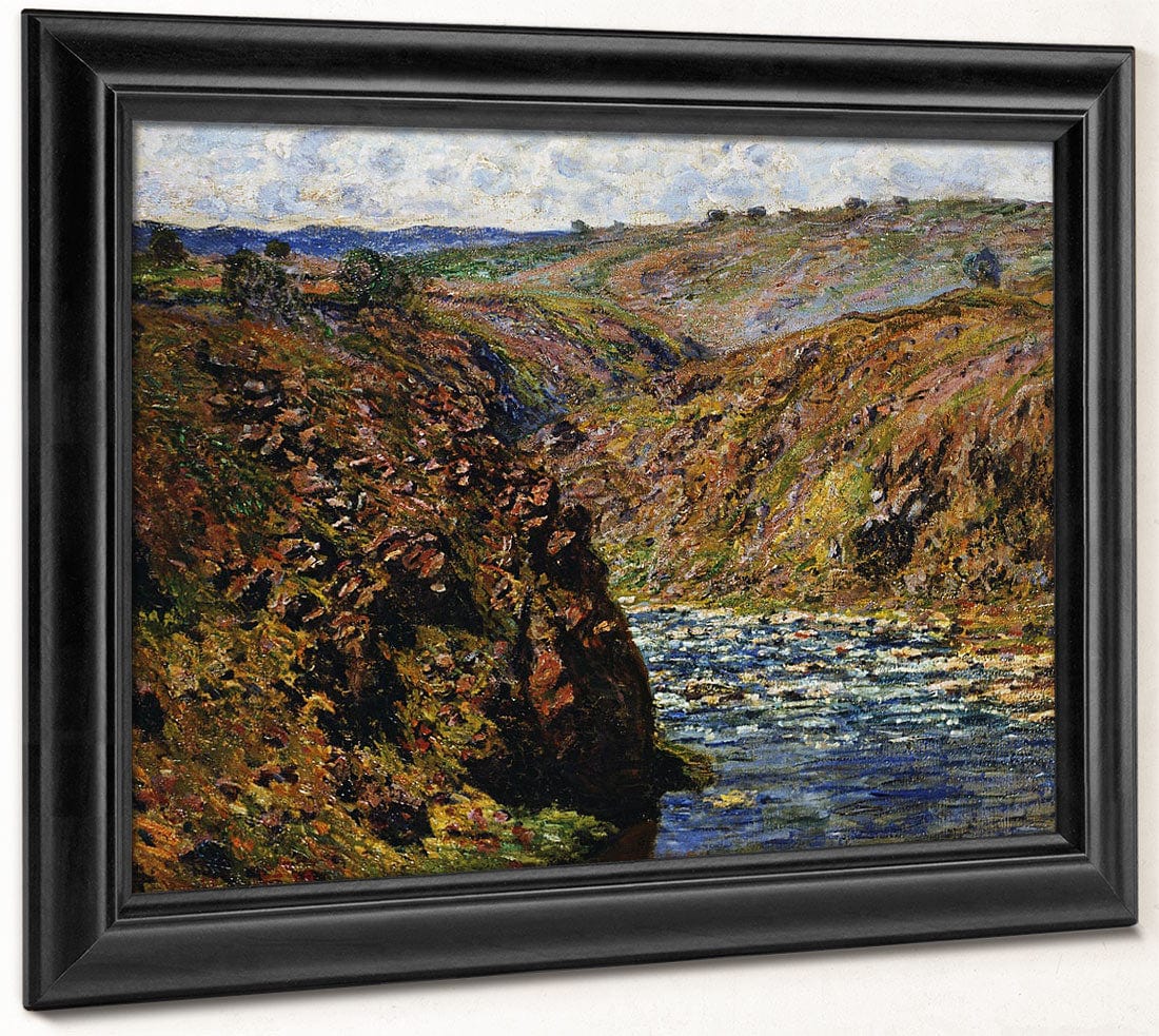 Valley Of The Creuse (Sunlight Effect) By Claude Monet - Image 6