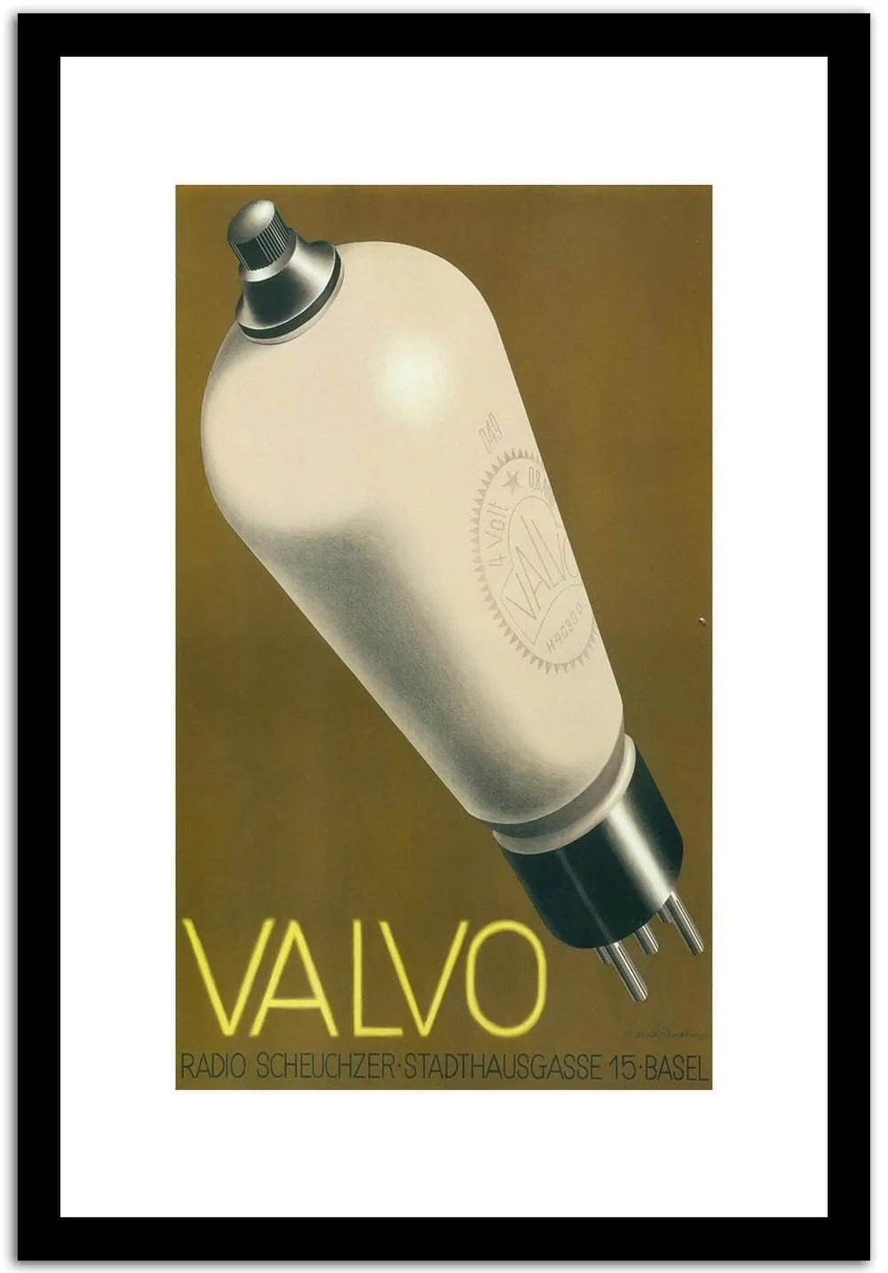 Valvo Vintage Poster