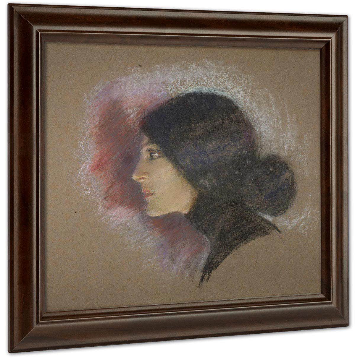 Vamp Of 1900 (Lottie Stein) By Alice Pike Barney - Image 4