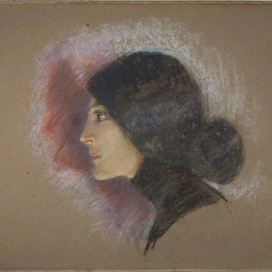Vamp Of 1900 (Lottie Stein) By Alice Pike Barney - Image 5