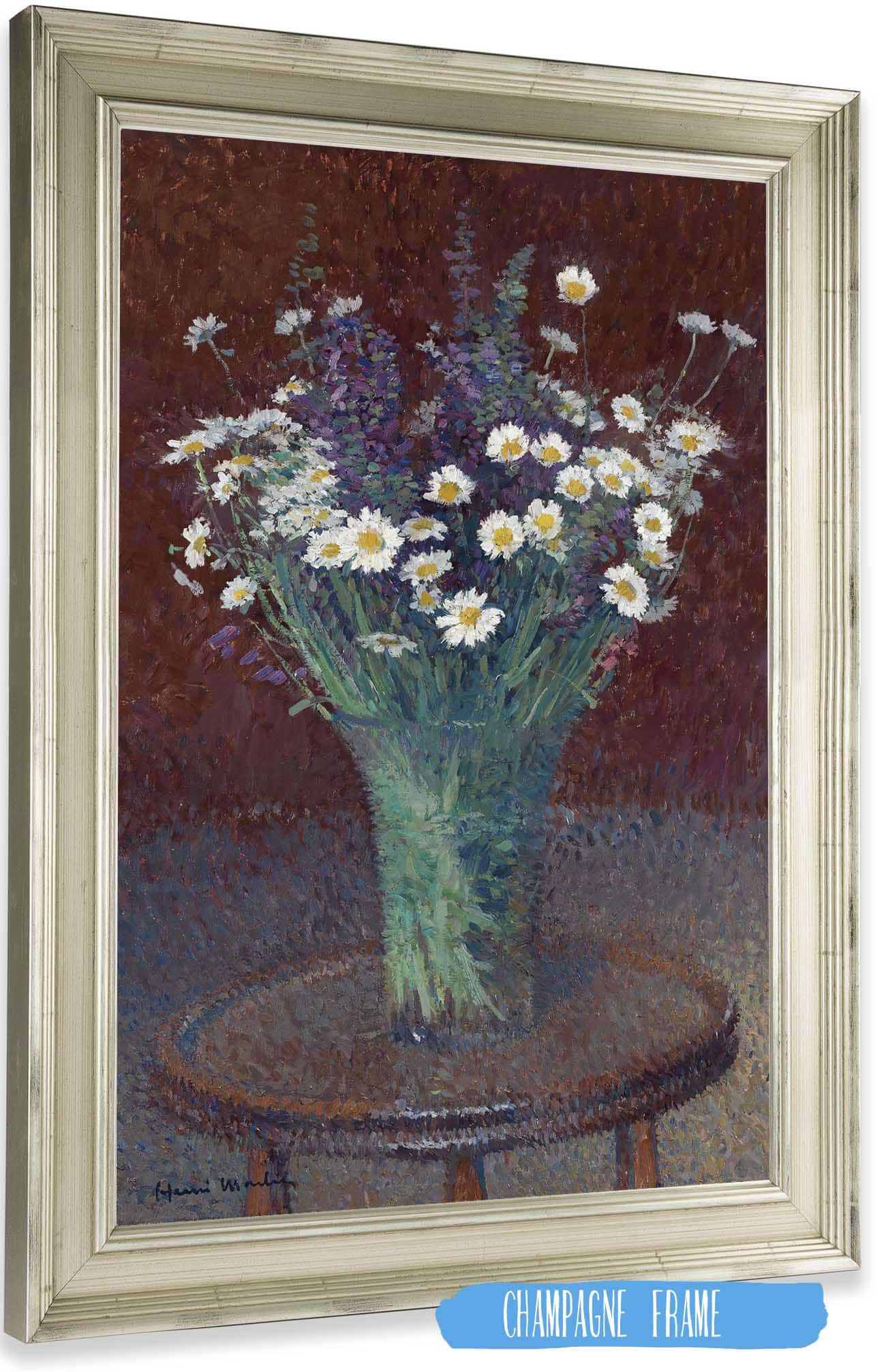 Vase De Marguerites by Henri Martin