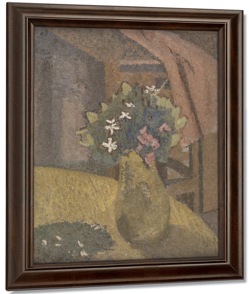 Vase Of Flowers 1918 By Gwendolen Mary John - Image 5