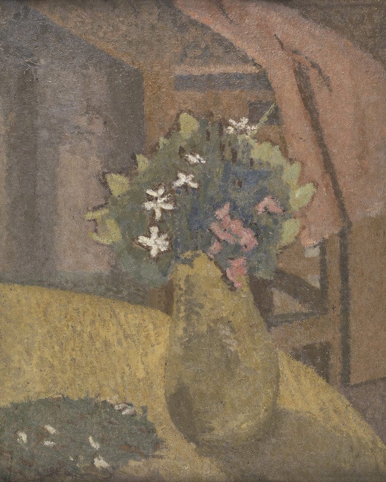 Vase Of Flowers 1918 By Gwendolen Mary John - Image 6