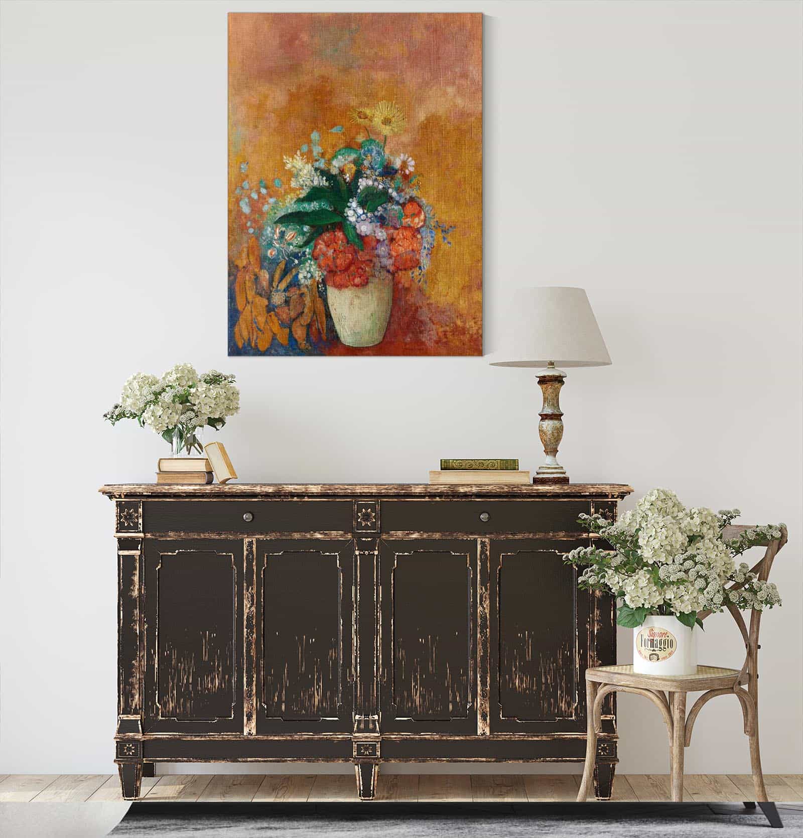 Vase Of Flowers by Odilon Redon - Image 4