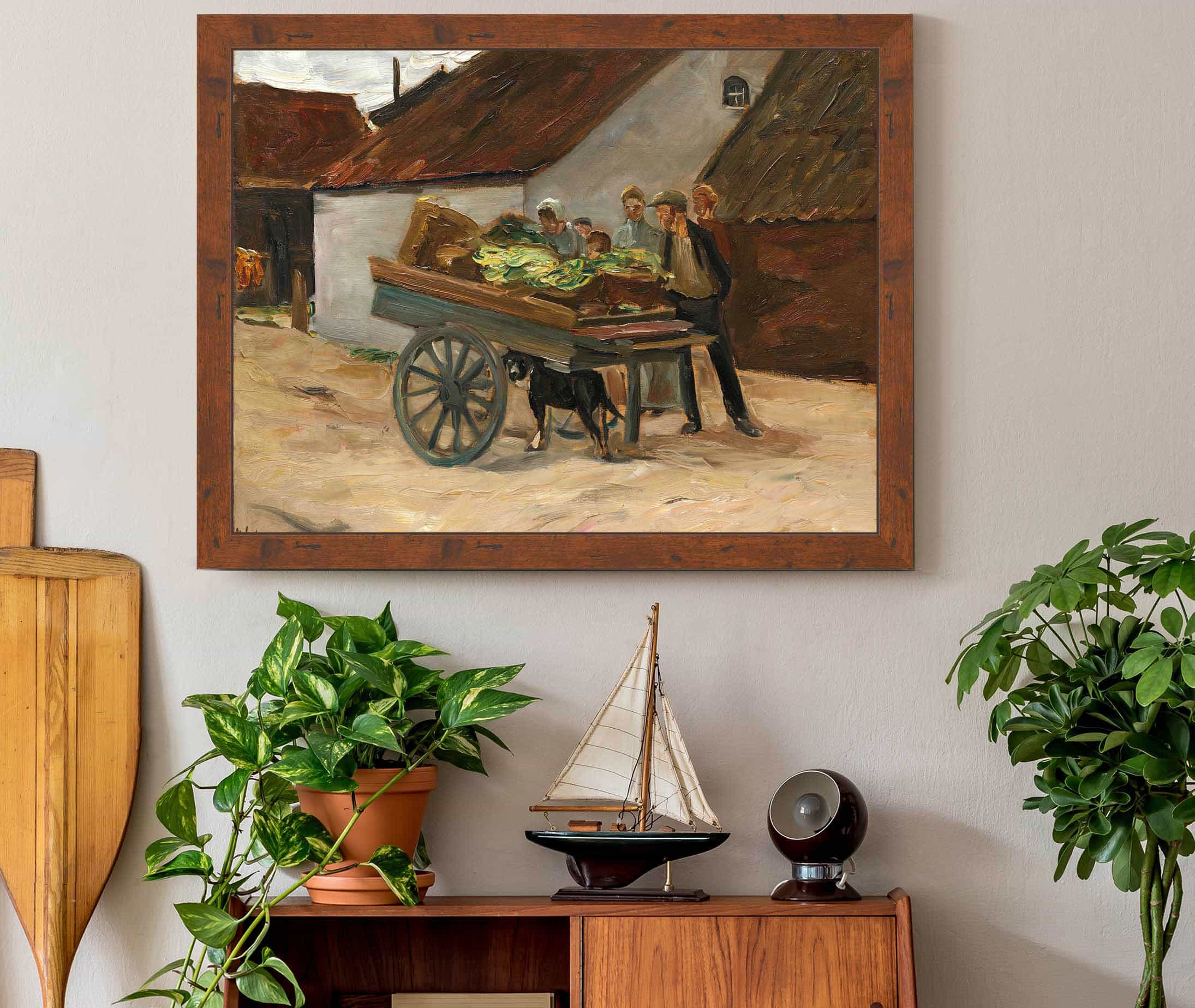 Vegetable Barrow Dog Cart by Max Liebermann - Image 3