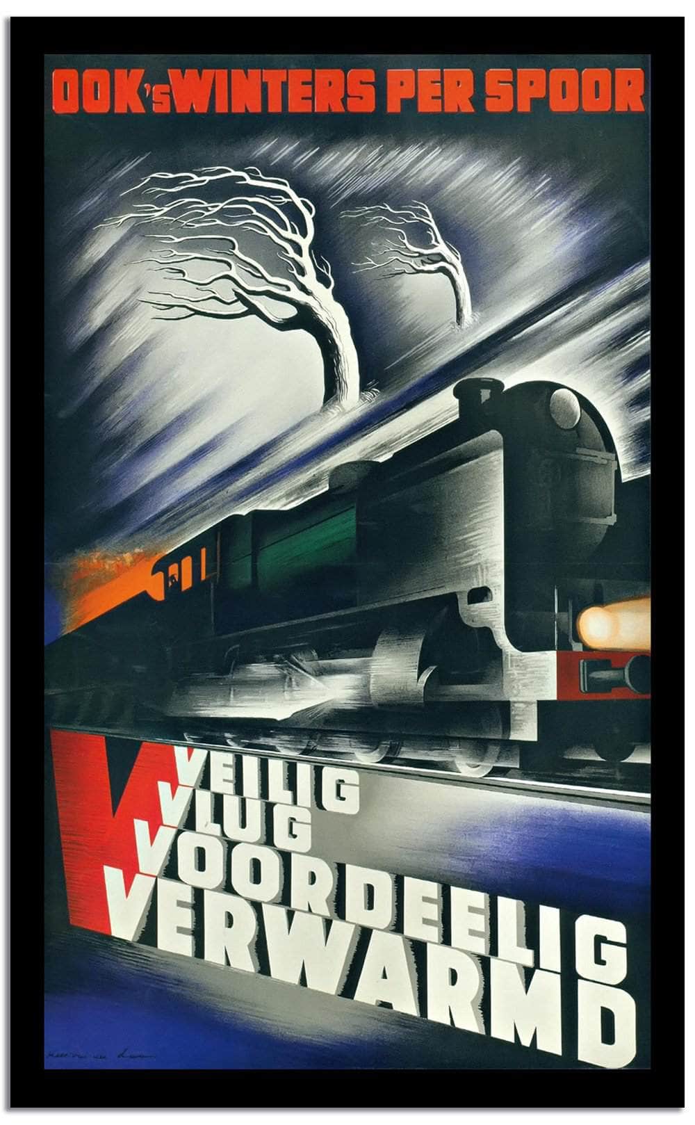 Veilig Vlug Voordelig Vintage Poster - Image 2