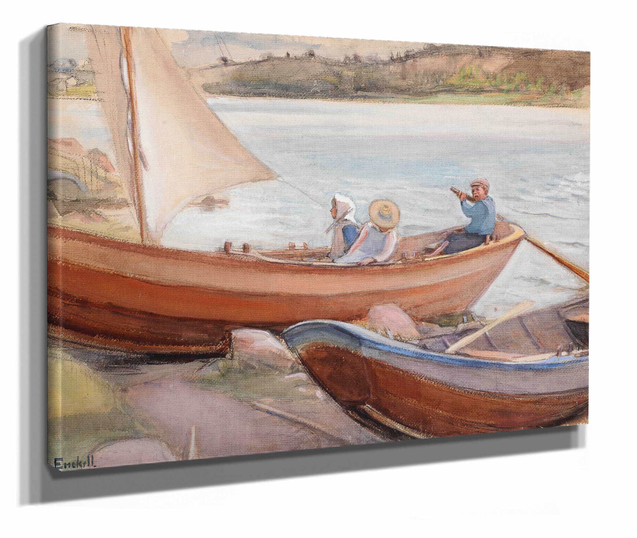 Veneita Rannalla by Magnus Enckell - Image 2