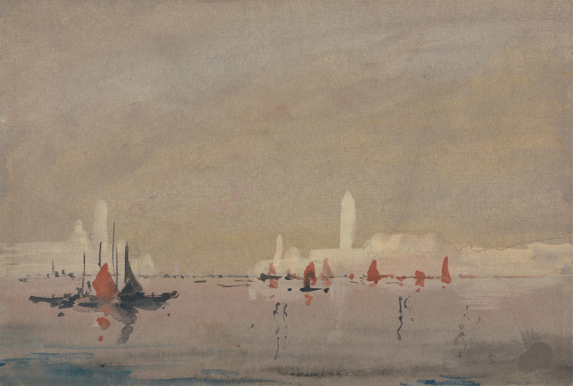 Venice From The Lagoon by Hercules Brabazon Brabazon