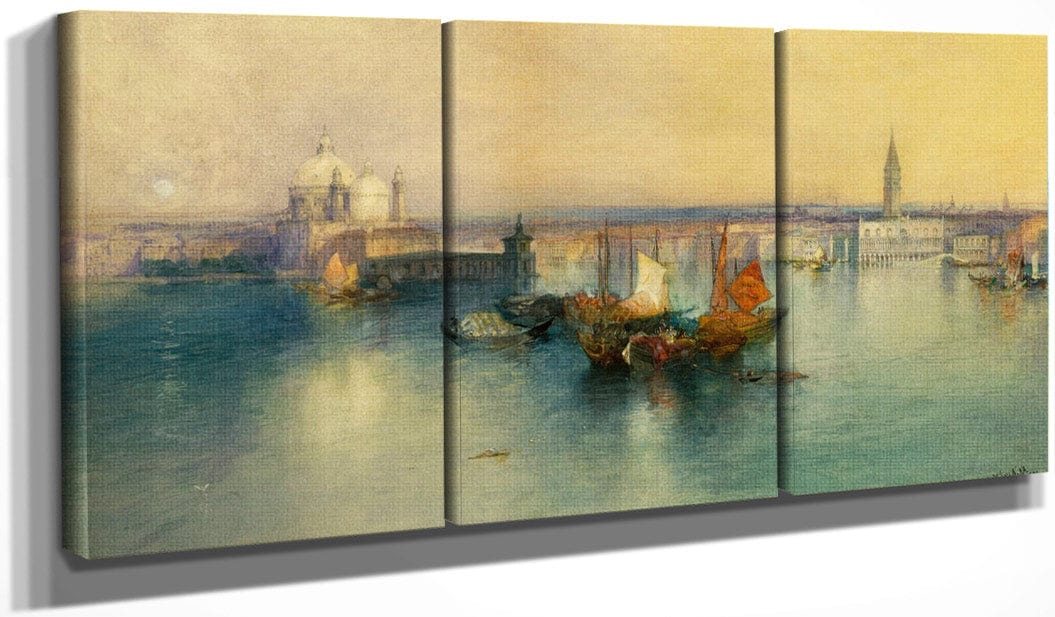 Venice From The Tower Of San Giorgio By Thomas Moran