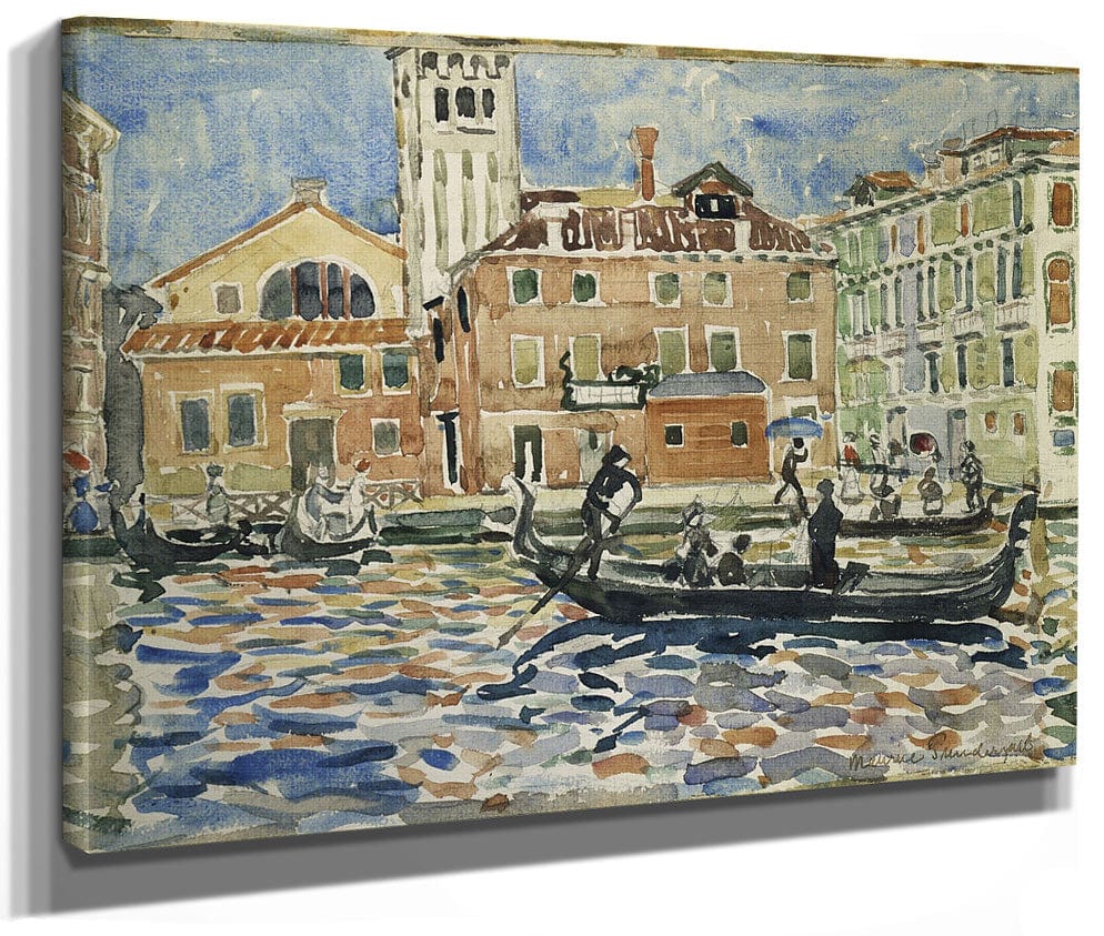 Venice By Maurice Brazil Prendergast