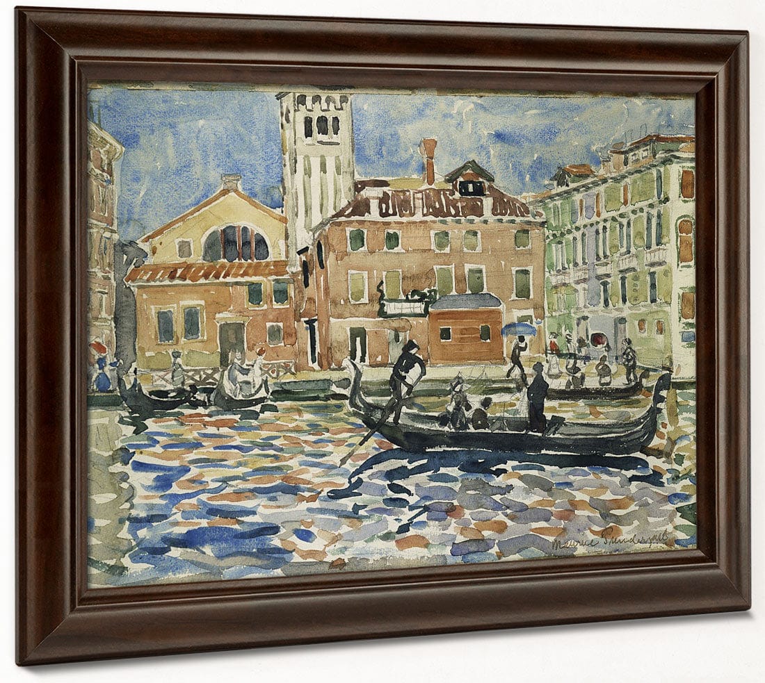 Venice By Maurice Brazil Prendergast - Image 6