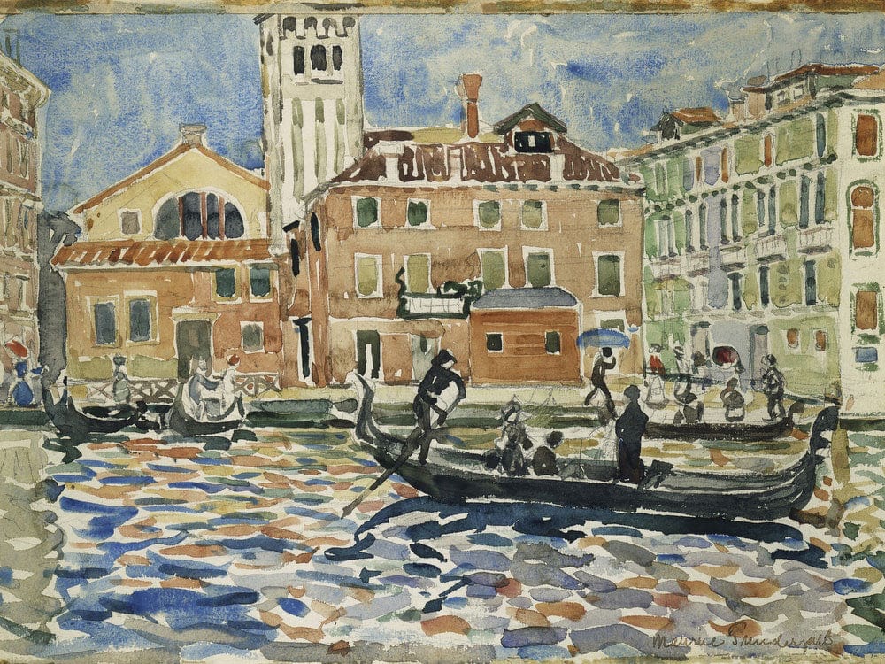 Venice By Maurice Brazil Prendergast - Image 7