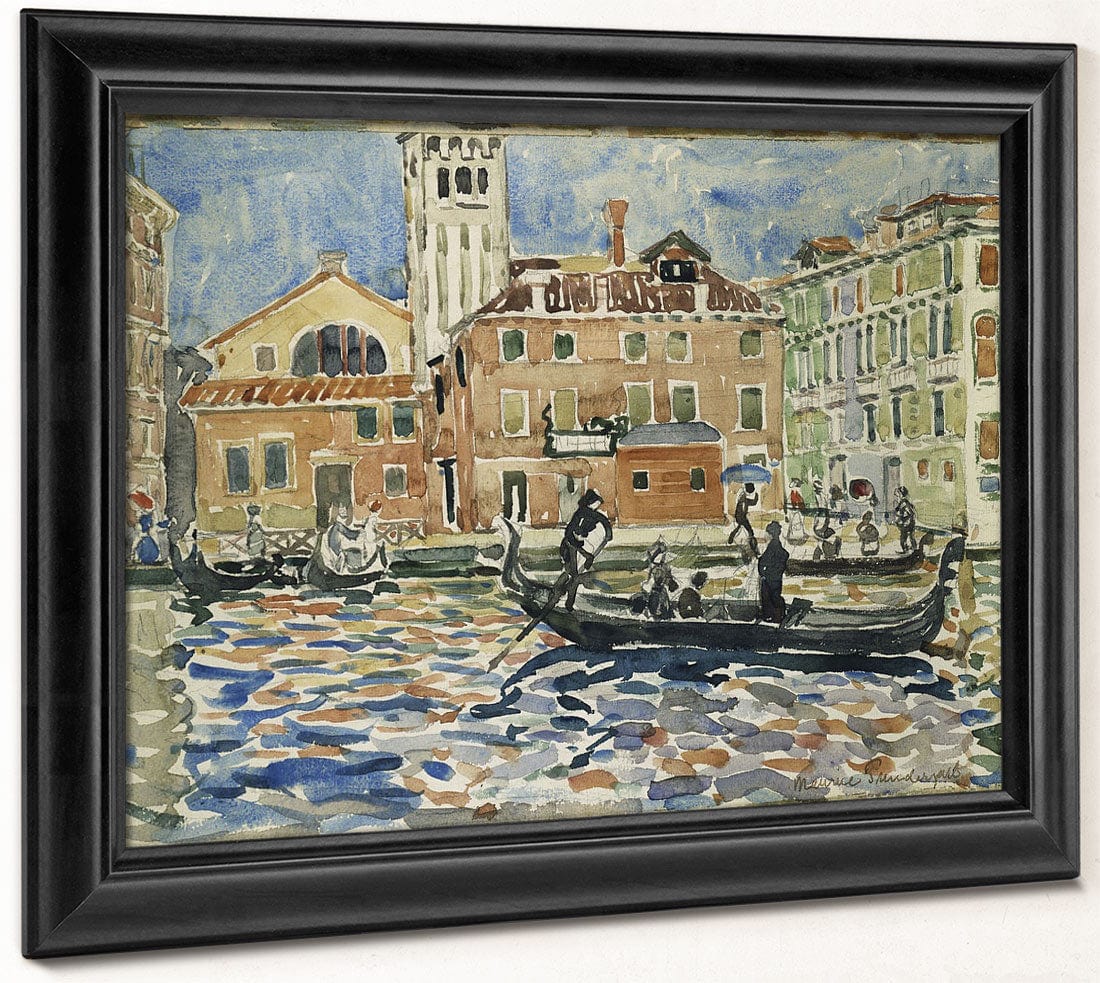 Venice By Maurice Brazil Prendergast - Image 8