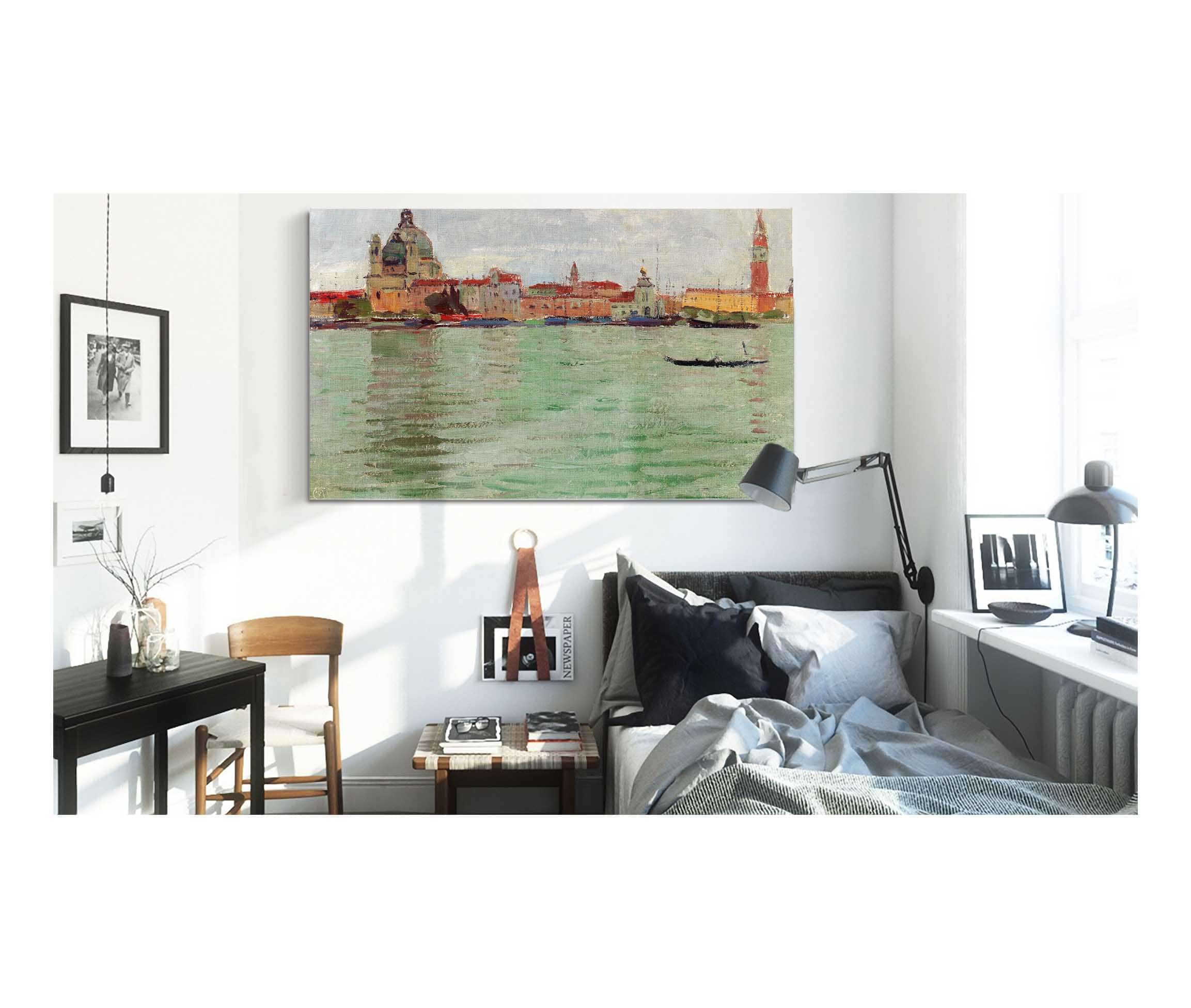 Venice Santa Maria Della Salute And Campanile Di San Marco by Carl Moll - Image 3