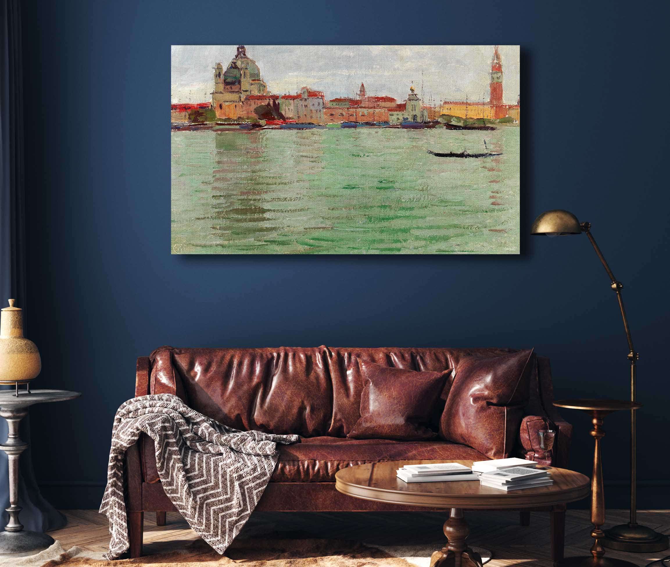 Venice Santa Maria Della Salute And Campanile Di San Marco by Carl Moll - Image 4