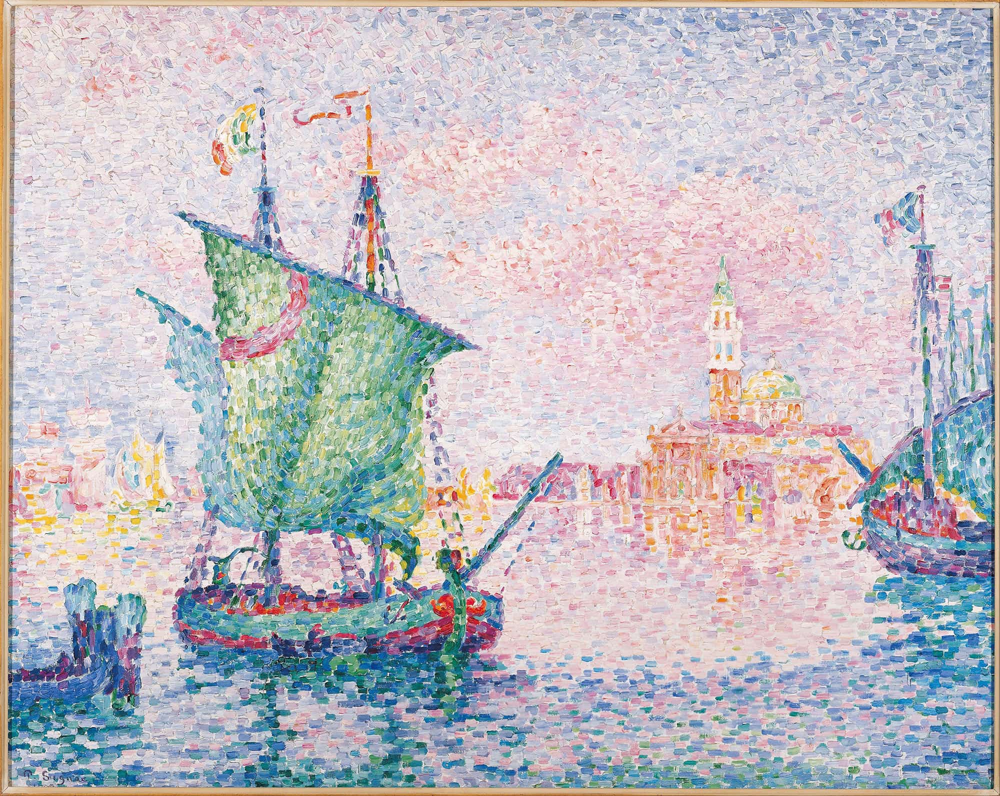 Venice The Pink Cloud by Paul Signac