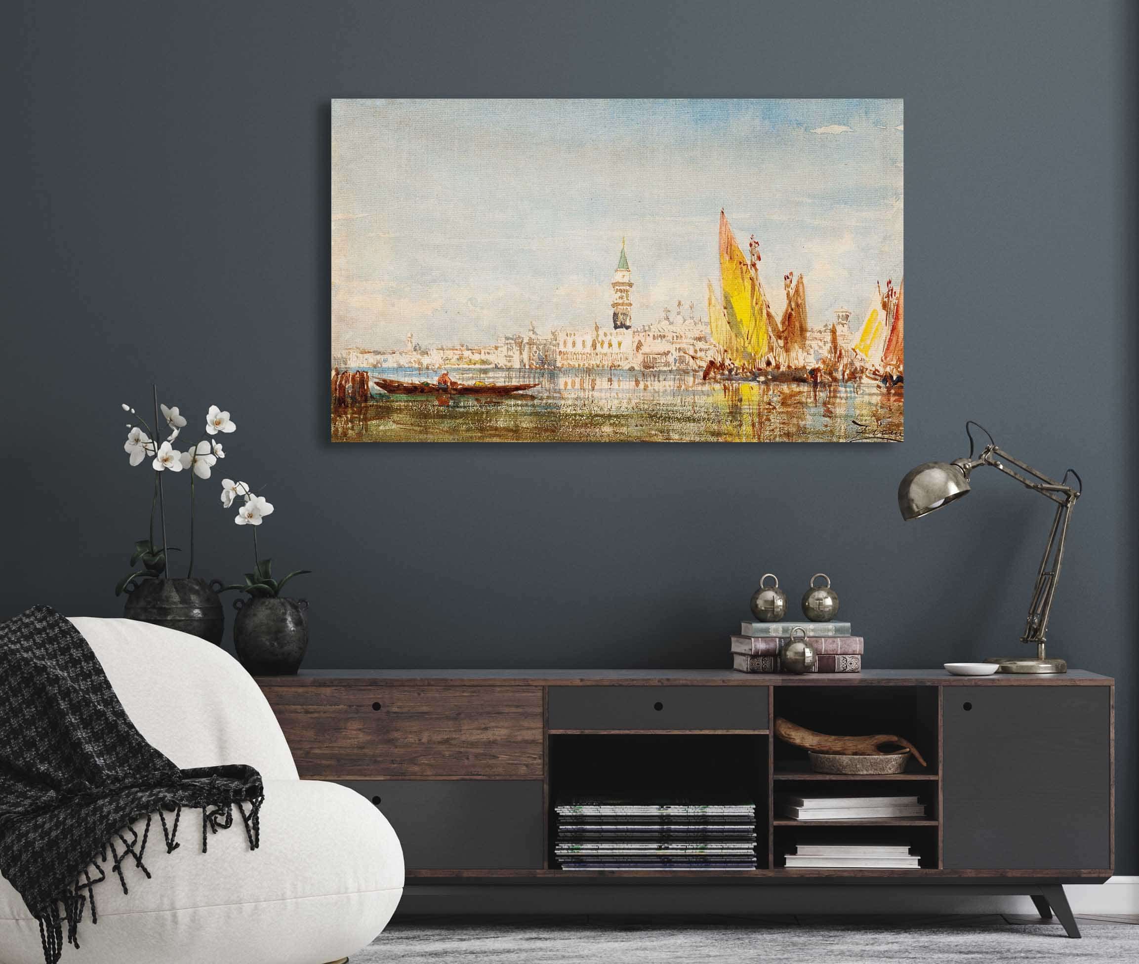 Venise by Felix Ziem - Image 10